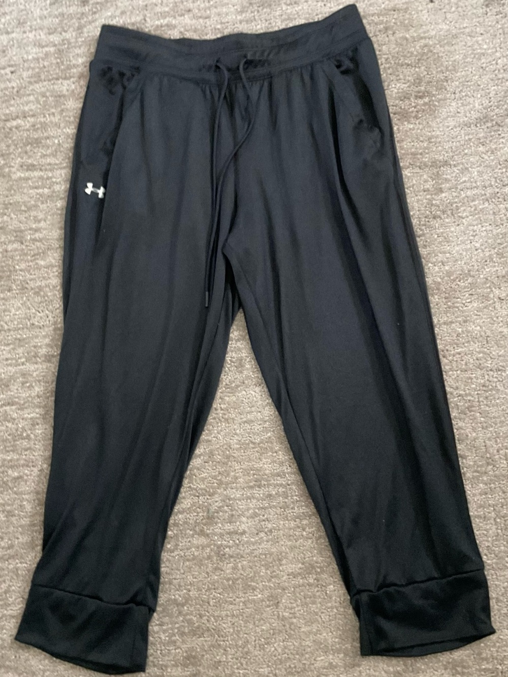 Under Armour Black HEATGEAR Performance Joggers